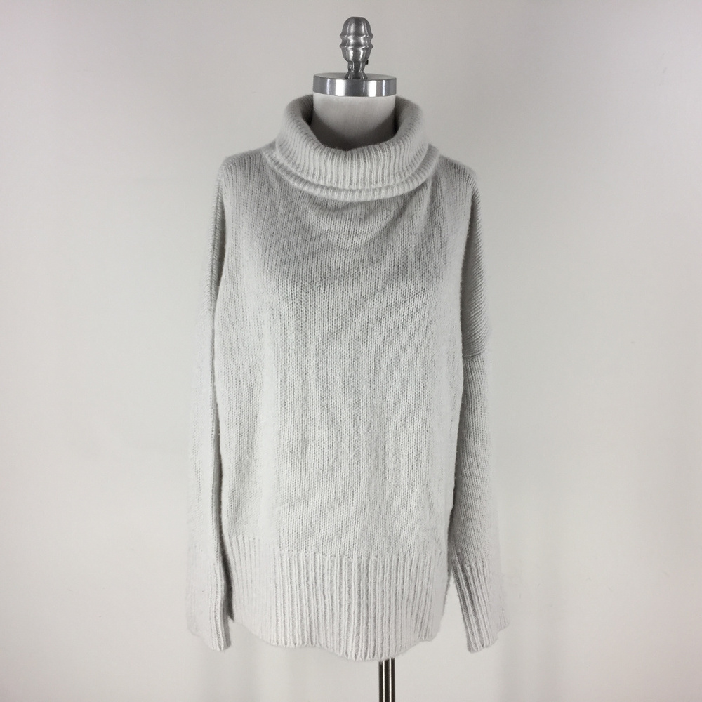 Anthropologie 🩶 Cashmere-Silk Blend Sweater